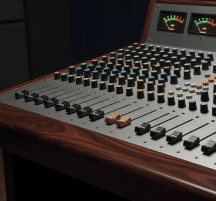 Profesjonalna konsola mikserska do nagrań